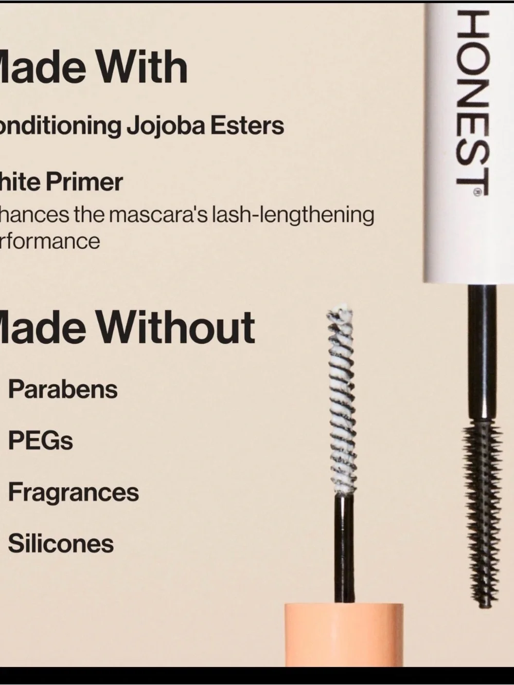 The Honest Company Essentials Mascara full size NWT Black